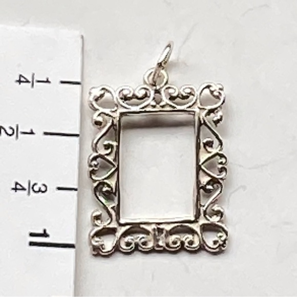 Cutest Sterling Silver picture frame charm. - Picture 4 of 6